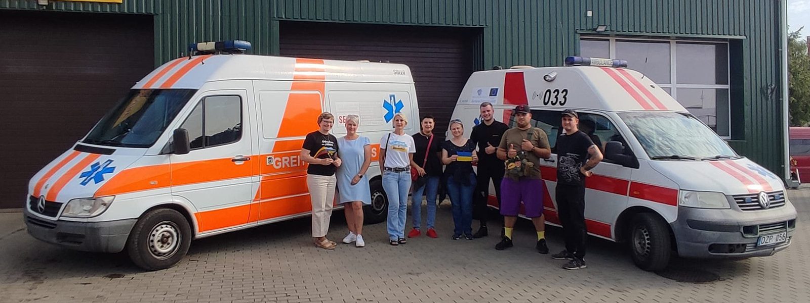 З Литви до Херсонщини: дві “швидкі допомоги” вже рятують життя