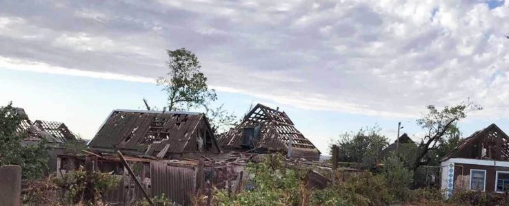 Херсонські юристи допомогли задокументувати знищення будинків у Олександрівці