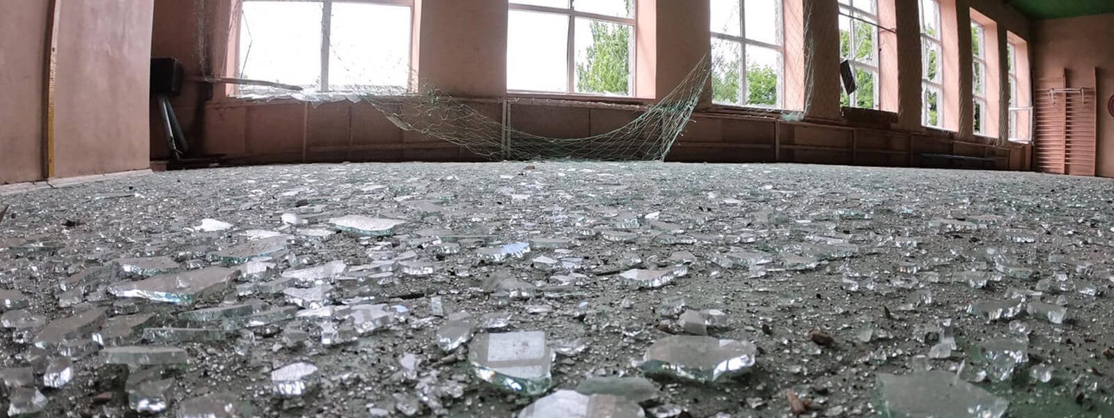 Освітні заклади, що постраждали від воєнних дій на Херсонщині. Інфографіка