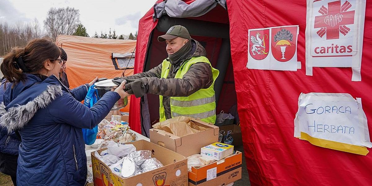 Допомога для переселенців: фонд «Карітас» опікується самотніми та людьми з інвалідністю