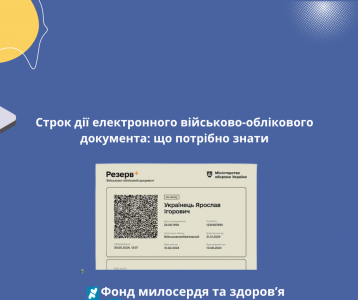 Строк дії електронного військово-облікового документа: що потрібно знати
