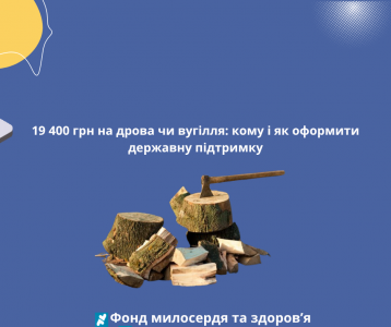 19 400 грн на дрова чи вугілля: кому і як оформити державну підтримку