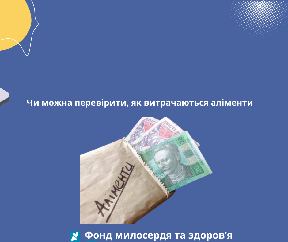 Чи можна перевірити, як витрачаються аліменти