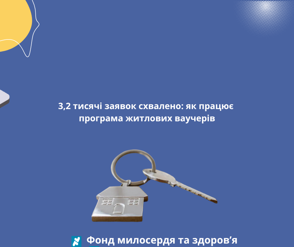 3,2 тисячі заявок схвалено: як працює програма житлових ваучерів